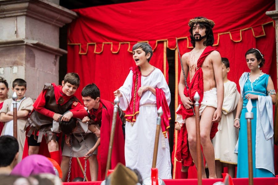 La asociación de la procesión de la Magdalena organiza el Vía Crucis infantil de Balmaseda