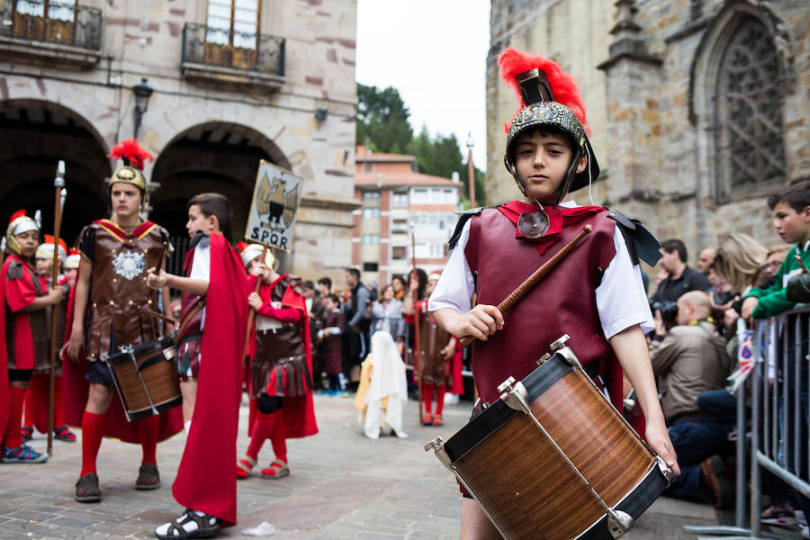 La asociación de la procesión de la Magdalena organiza el Vía Crucis infantil de Balmaseda