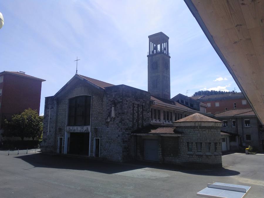 Iglesia de Aranguren, en Zalla.