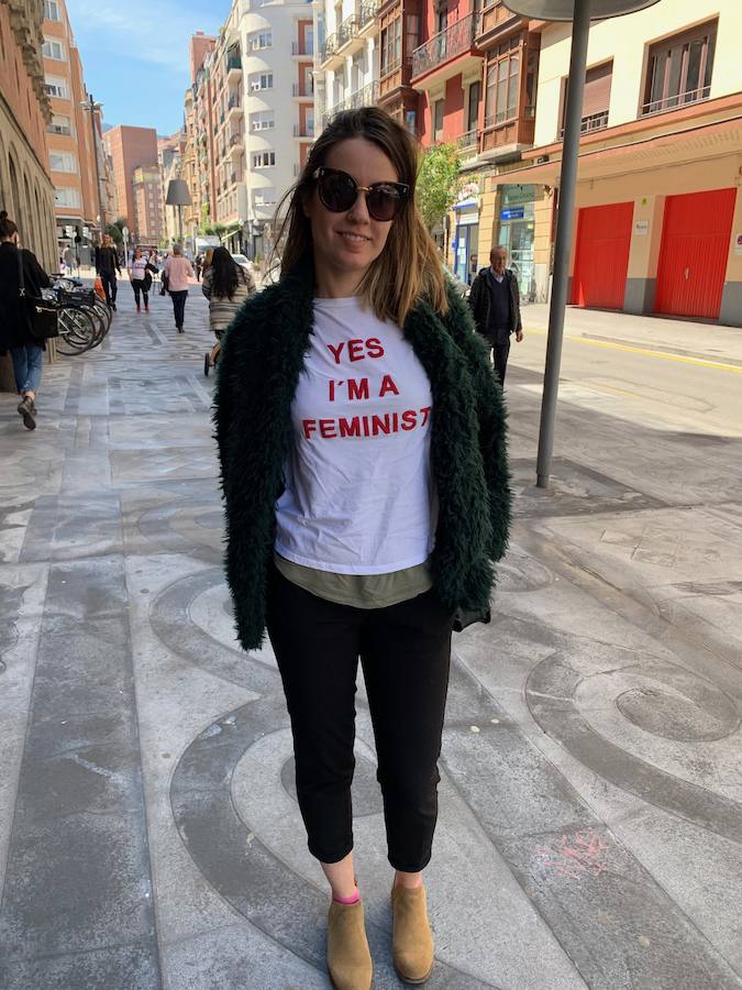 Fotos: Las camisetas feministas que triunfan en Bilbao