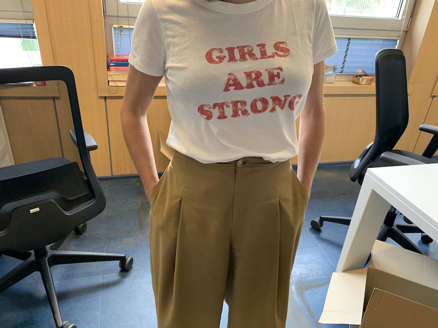 Fotos: Las camisetas feministas que triunfan en Bilbao