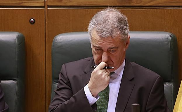 Urkullu pide a Bildu y Podemos que dejen de pactar con el PP «contra» el Gobierno