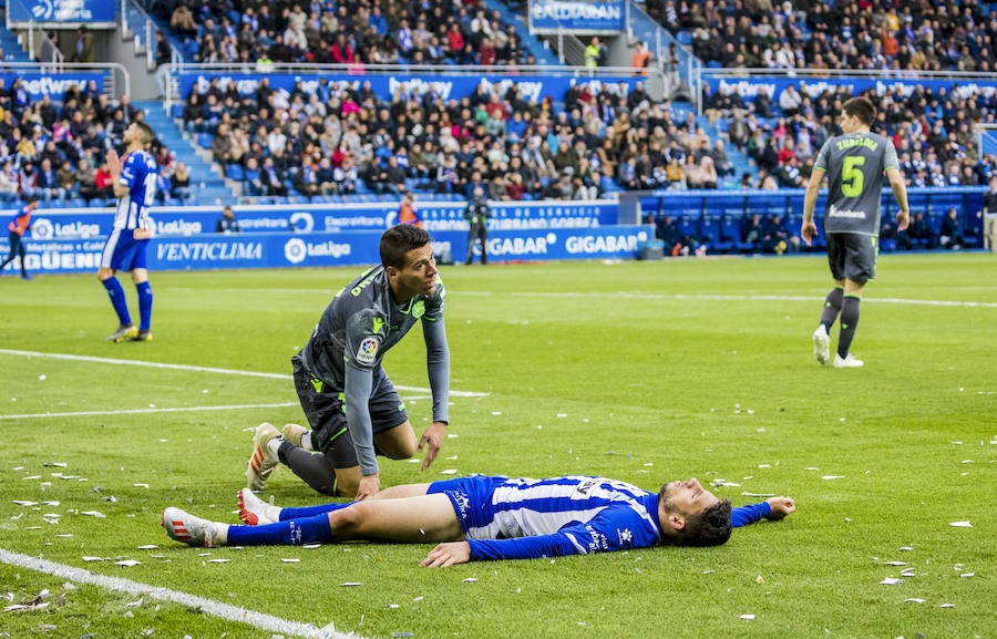 Fotos: Las mejores imágenes del Alavés - Real Sociedad