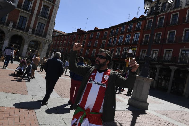 Fotos: El ambiente previo al partido Valladolid - Athletic