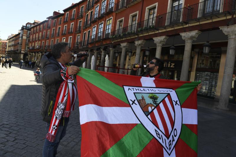 Fotos: El ambiente previo al partido Valladolid - Athletic