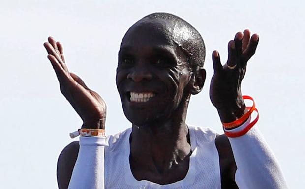 Elioud Kipchoge.