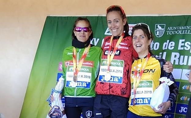 Raquel Gómez, subcampeona de España de trail en Castellón 2019