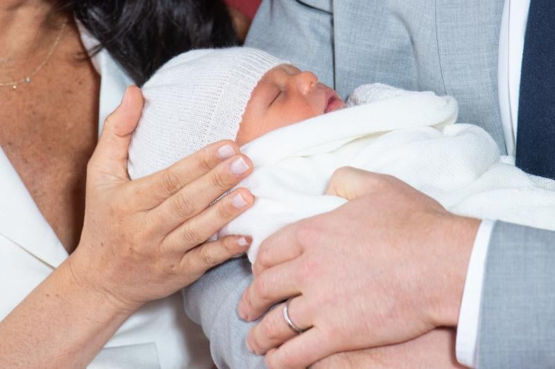 Meghan y Henry presentan en sociedad y a los medios a su primer vástago