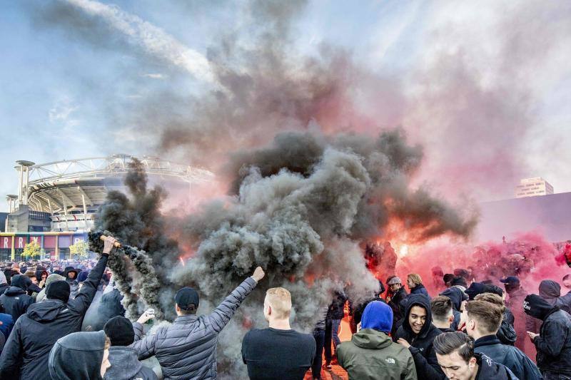 El Ajax y el Tottenham se enfrentaron en el Johan Cruyff Arena, en la vuelta de semifinales de la Liga de Campeones.