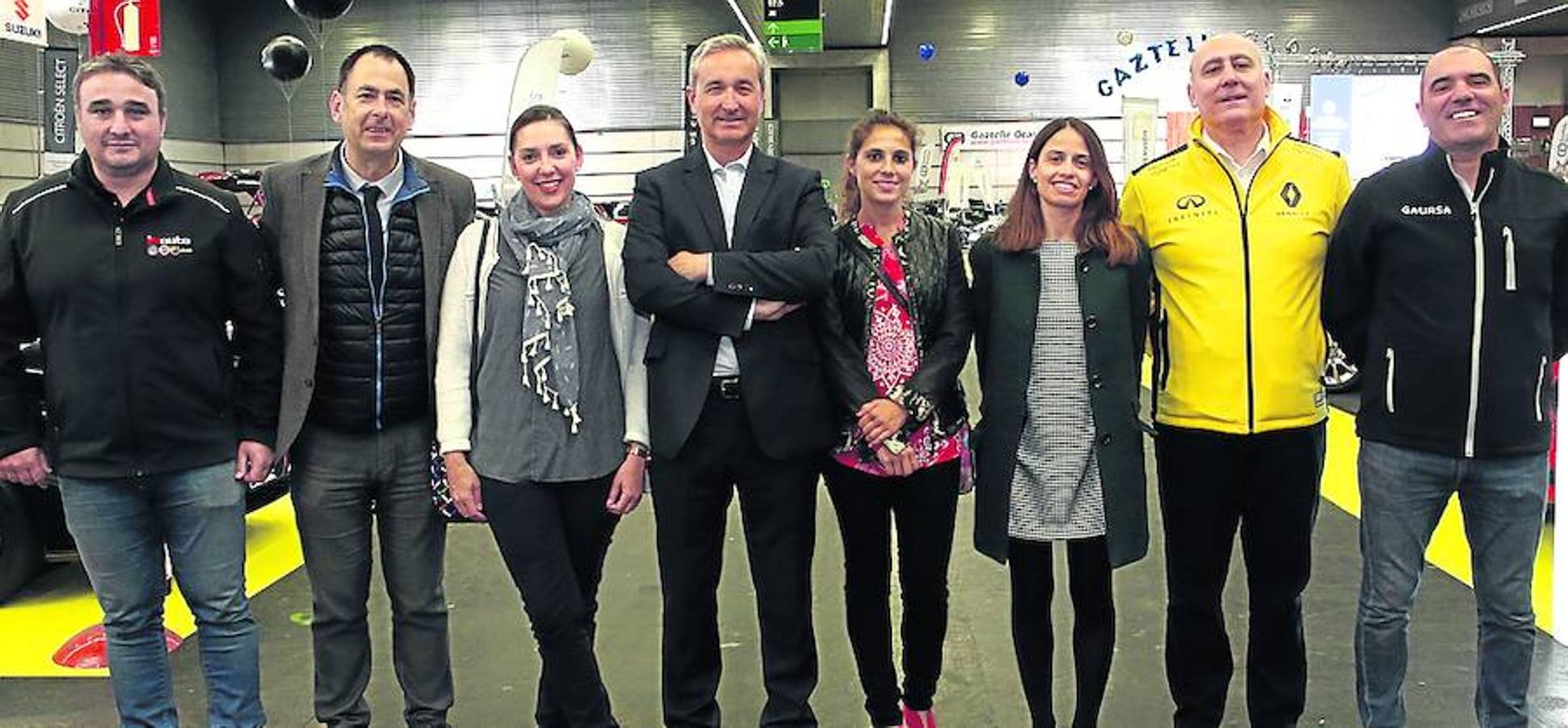 Koldo Ibáñez, Jesús González, Sonia Prieto, Fernando Roca, Estíbaliz Castro, Cristina García, Luis María Vidal y Andoni Baños.