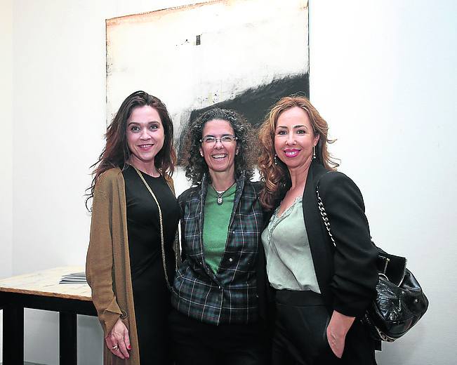 Myriam Miranda, Beatriz Marcos y Pilar Gómez.