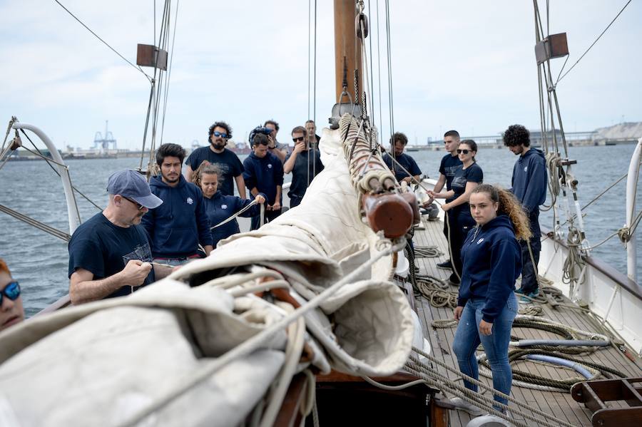 Fotos: Una jornada con los futuros marinos