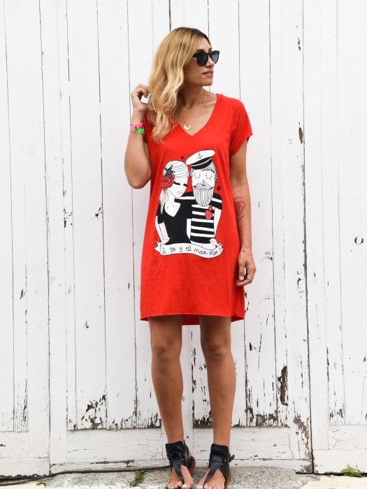 Vestido frida kahlo online aire retro