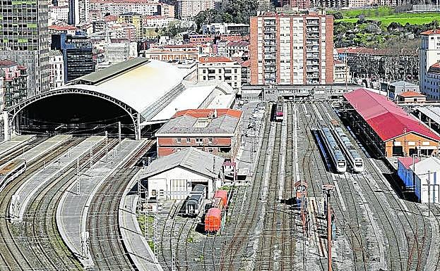 La llegada del TAV liberará 90.000 metros cuadrados. 