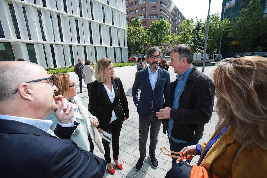 Fotos: Las fotos del debate entre los candidatos a diputado general de Álava
