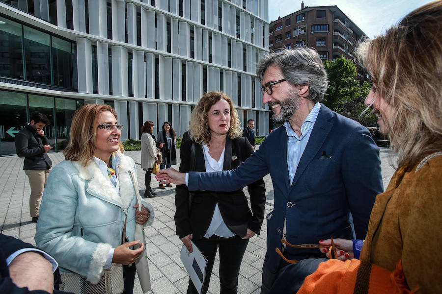 Fotos: Las fotos del debate entre los candidatos a diputado general de Álava