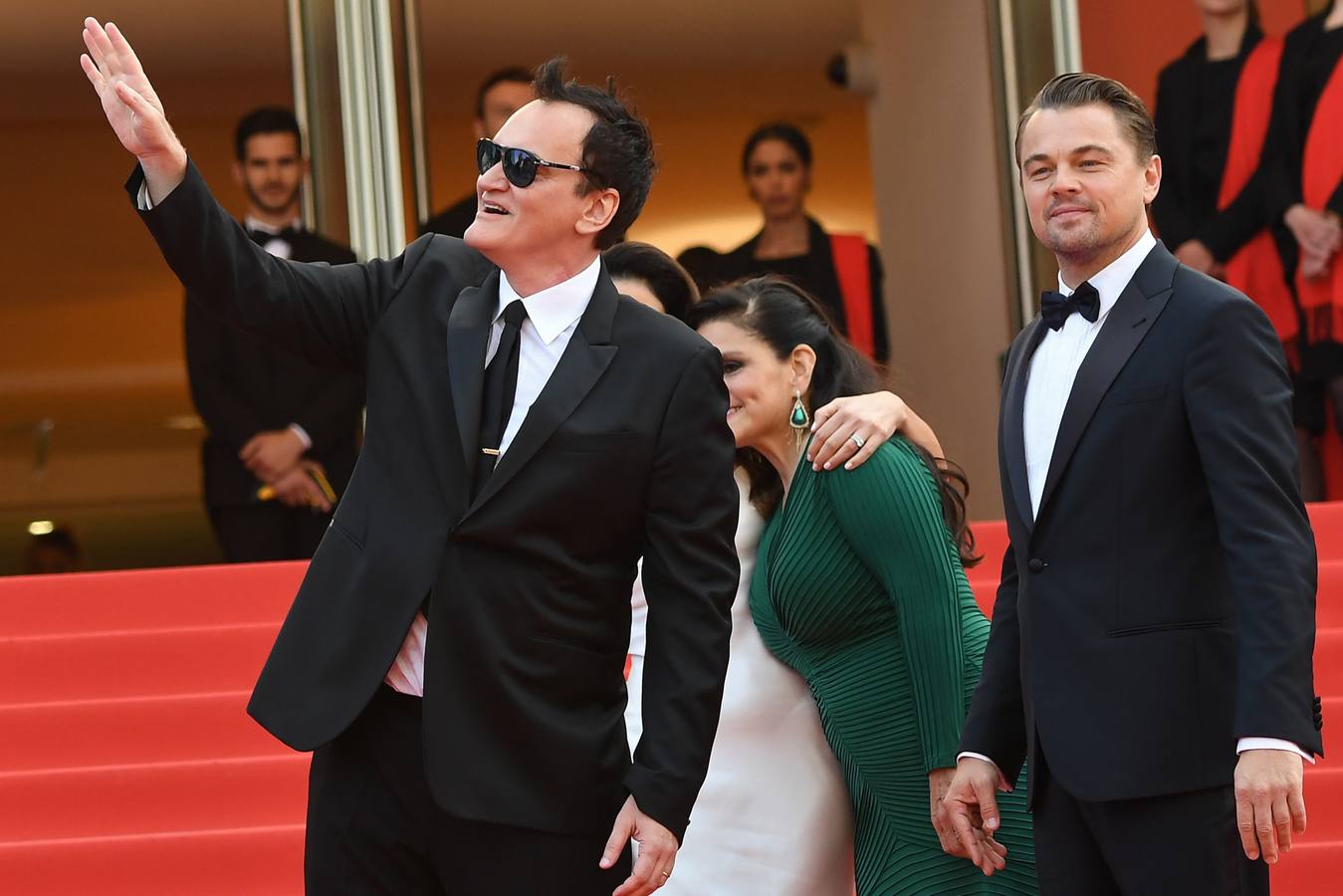 «Érase una vez en... Hollywood», de Quentin Tarantino, era una de las películas más esperadas del Festival de Cannes, y su alfombra roja no decepcionó