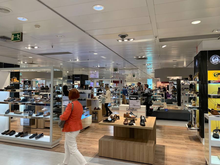 Imagen actual de una de las plantas de El Corte Ingles.