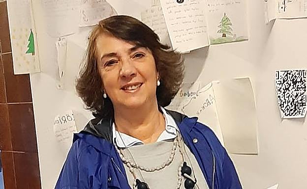 Teresa Guijarro,de 64 años, tenía lumbago y prefería volver a casa.