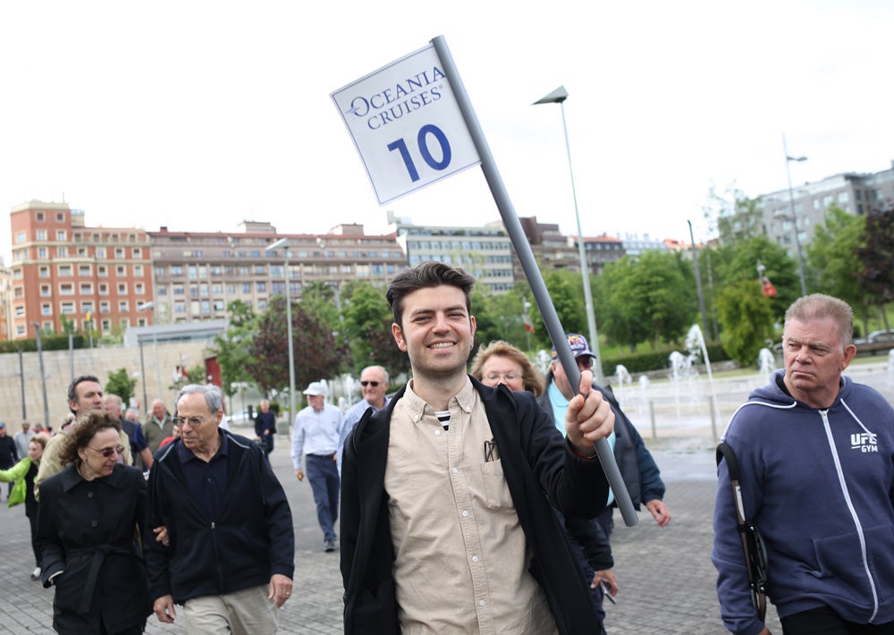 Fotos: Más de 6.400 cruceristas llegan a Bilbao