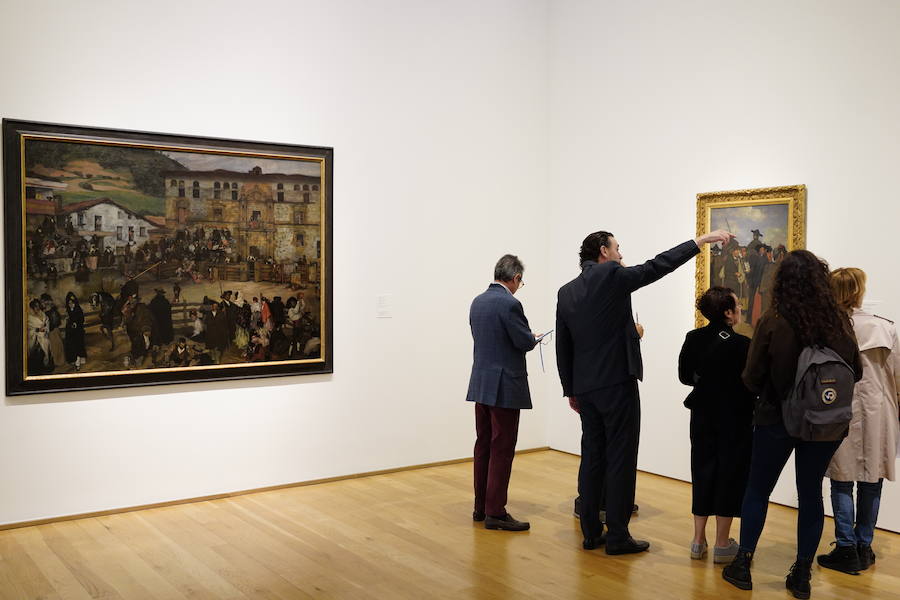 La muestra puede visitarse en el Bellas Artes de Bilbao