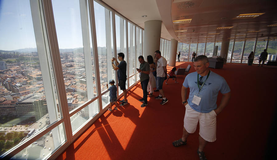 Desde hoy los interesandos pueden disfrutar de las espectaculares vistas desde la Torre Iberdrola