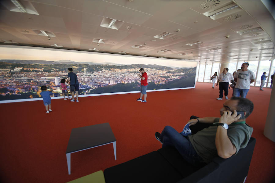 Desde hoy los interesandos pueden disfrutar de las espectaculares vistas desde la Torre Iberdrola