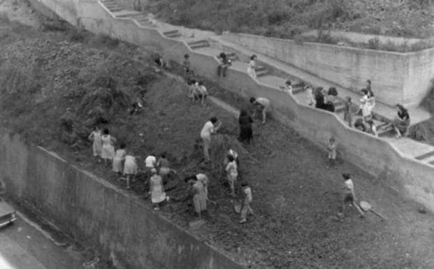 Los vecinos crearon ellos mismos el barrio a finales de los sesenta. 