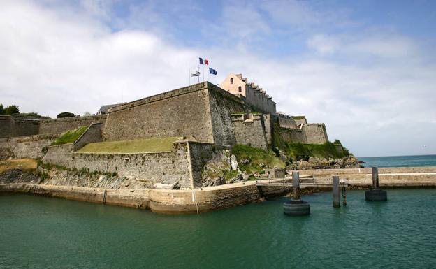 La fortaleza construida por Vauban en Le Palais.