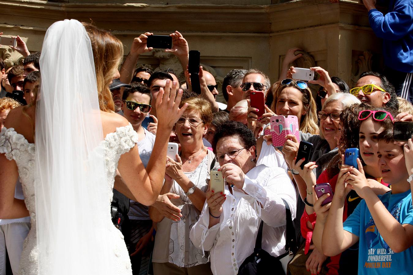 Fernando Llorente y María Lorente se casaron el 20 de junio de 2015 en la basílica de Santa María del Coro de San Sebastián y celebraron el banquete en el restaurante Itxas Bide