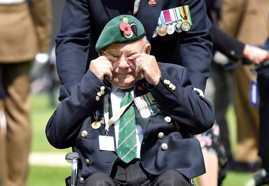 Europa recuerda cómo fue el desembarco de Normandía con la presencia de diferentes líderes políticos como Trump, Macron y el príncipe Carlos de Inglaterra