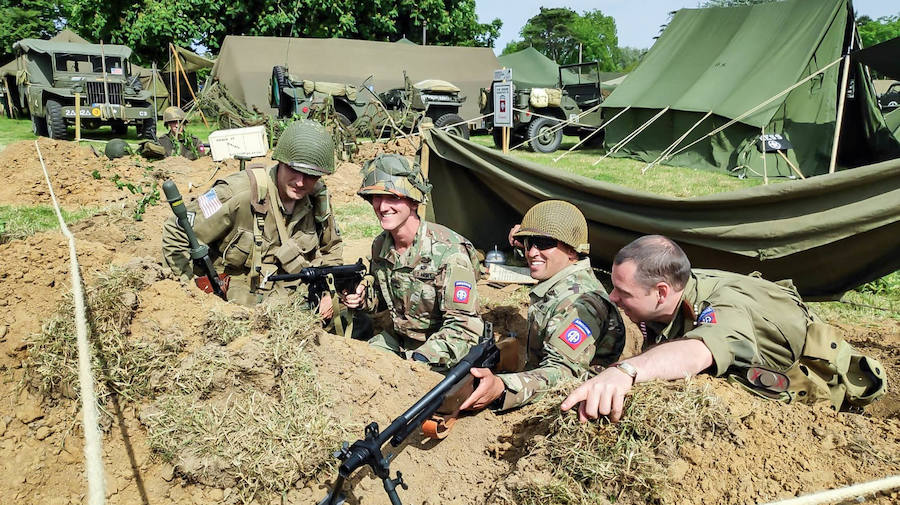 Fotos: Alaveses en Normandia