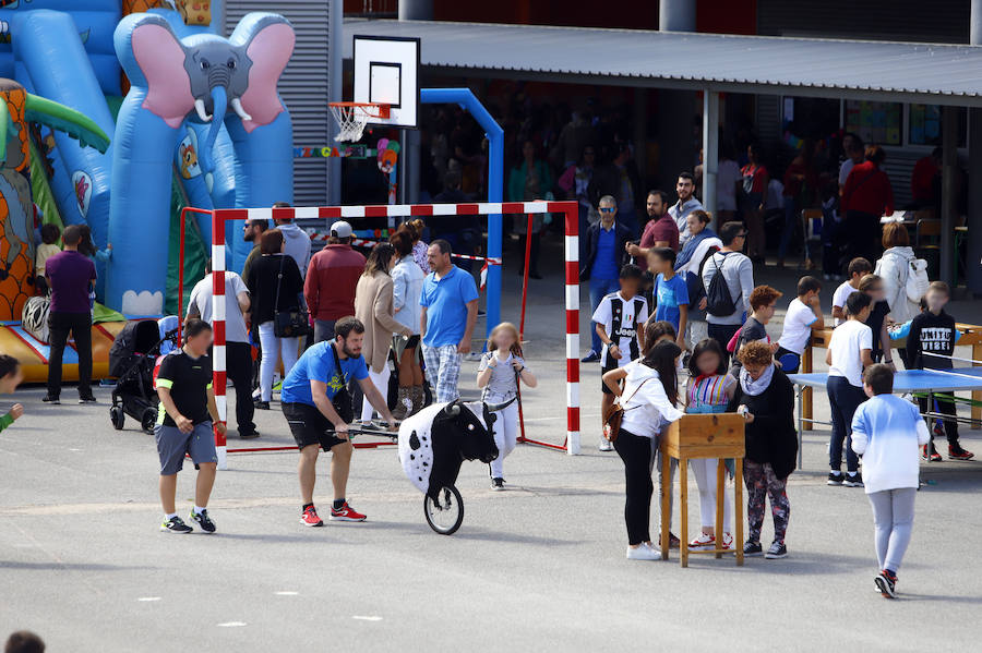 Fotos: El colegio de Ribabellosa revoluciona la hora del patio