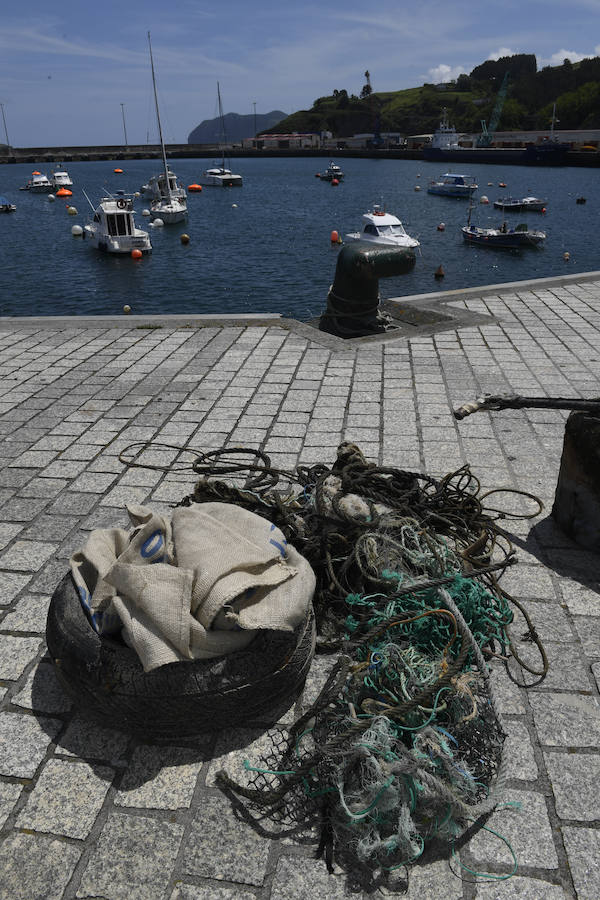 Fotos: Limpieza de basura en Urdaibai