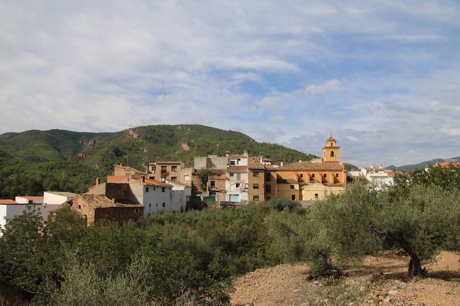 Vista de Torrechiva, Castellón, Comunidad Valenciana