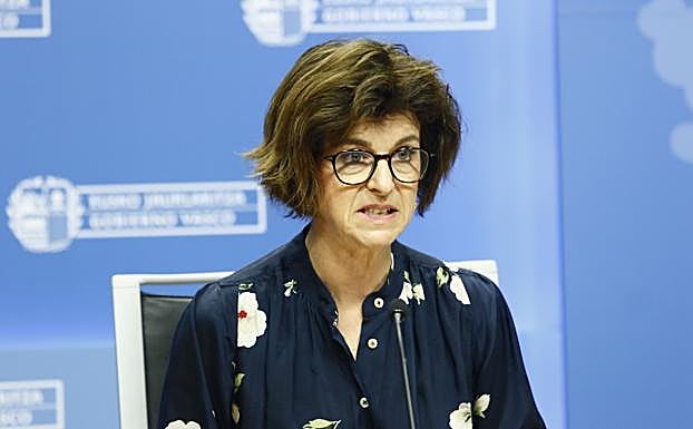 La consejera vasca de Salud, Nekane Murga, presenta la Estrategia de Prevención del Suicidio de Euskadi