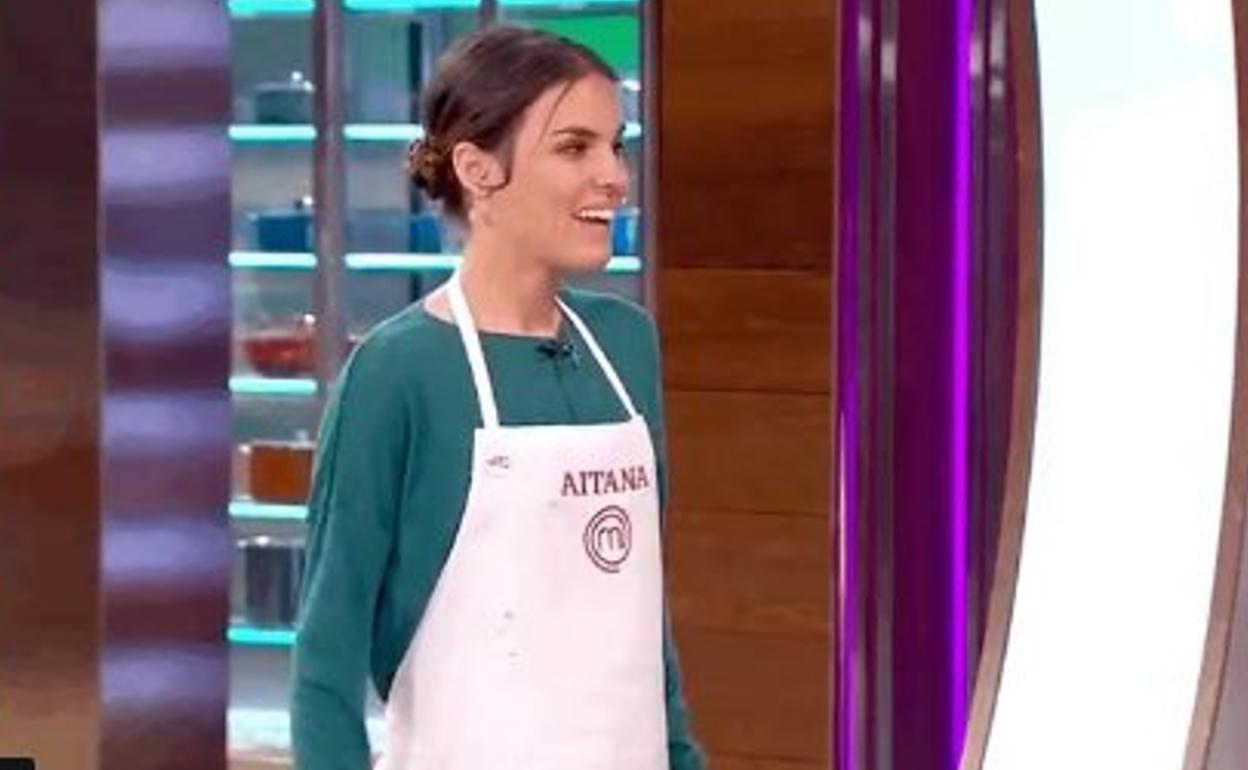 Aitana, finalista de 'Masterchef'. 