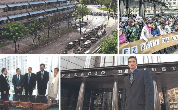 25 años del Palacio de Justicia en 25 fotos