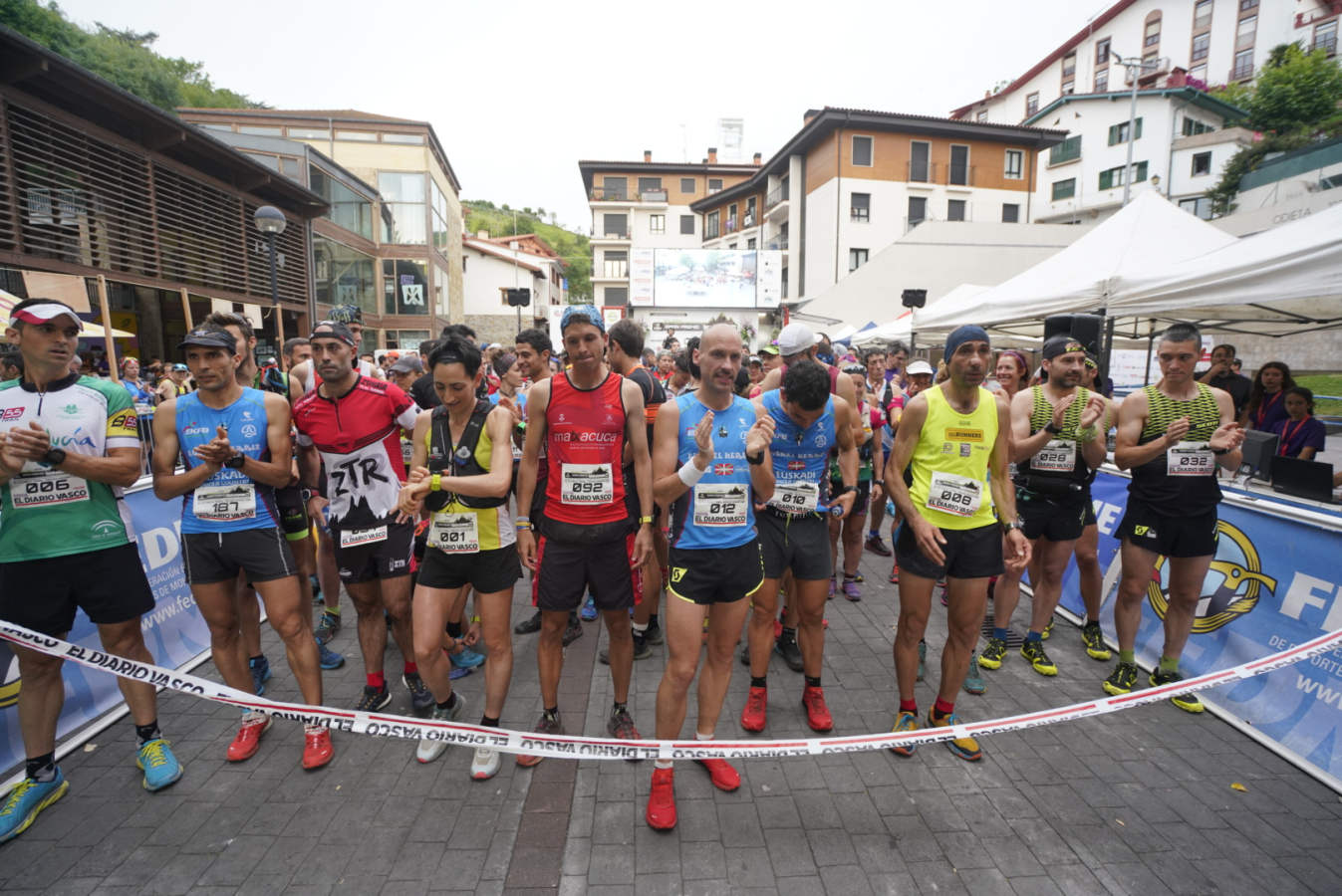 Gran ambiente el que se ha vivido en las carreras del Flysch Trail, donde el calor ha sido protagonista y ha hecho mella en los corredores.