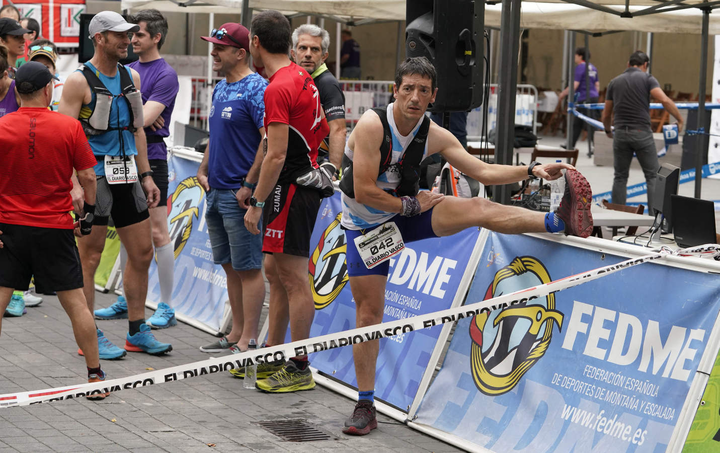 Gran ambiente el que se ha vivido en las carreras del Flysch Trail, donde el calor ha sido protagonista y ha hecho mella en los corredores.