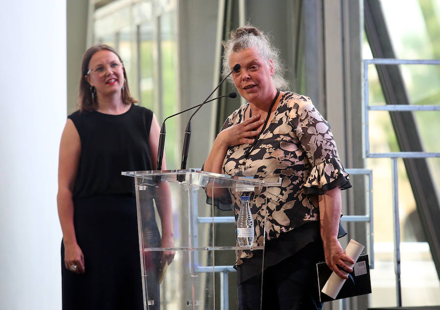 Reprsentantes de doce países asiten a la gala de estos galardones por el cambio social que se celebró en el Museo Guggenheim