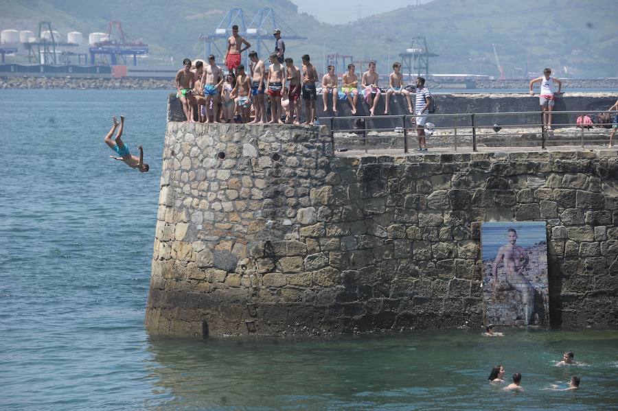 Fotos: Ola de calor en Bizkaia