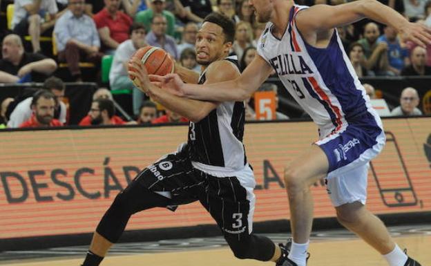 Brown, en el partido de la semifinal de la Final Four contra el Melilla. 