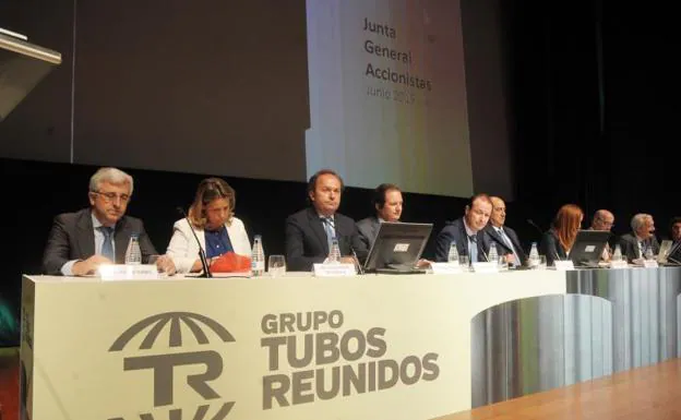 Junta de accionistas de Tubos Reunidos. 