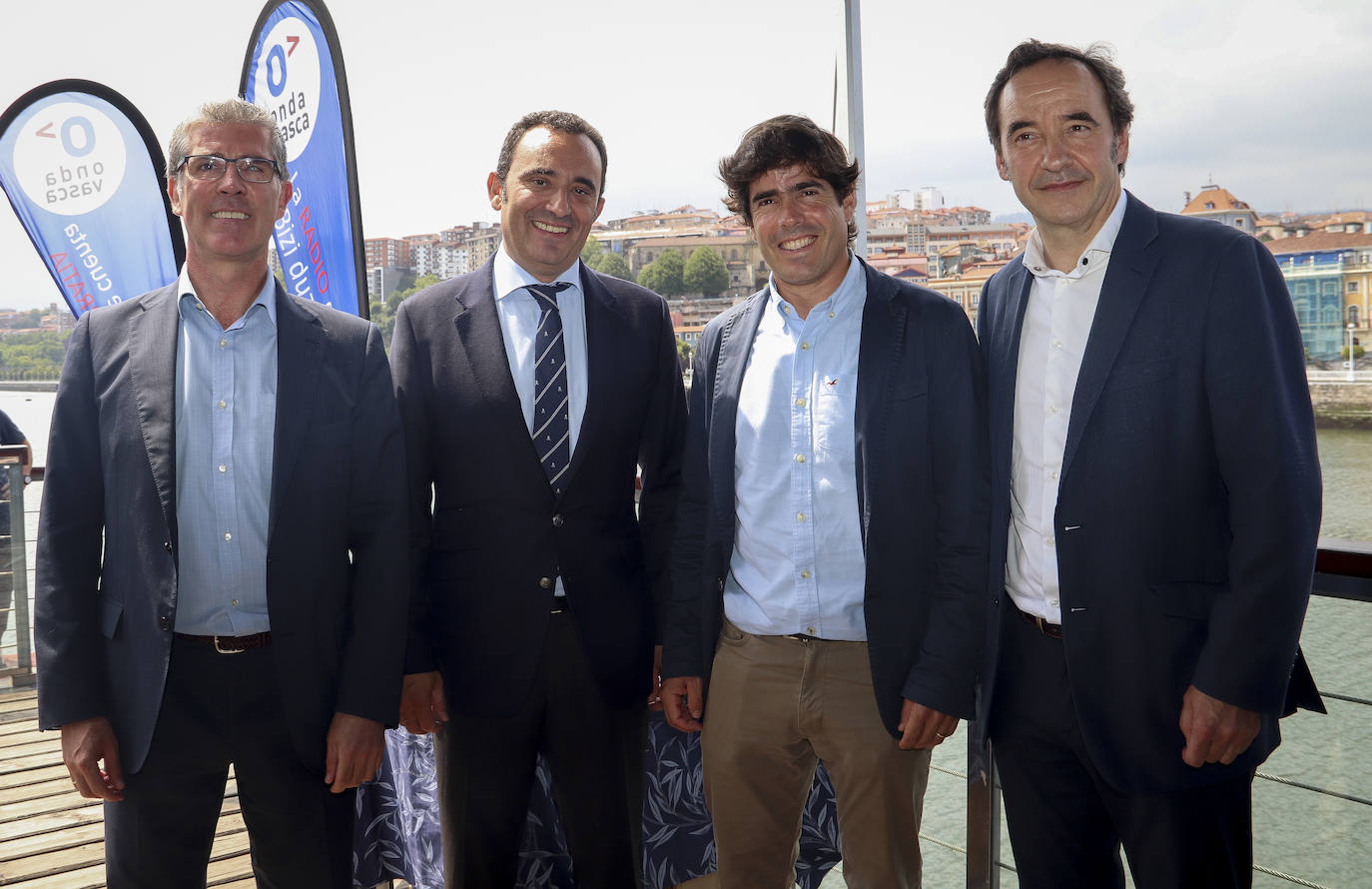 Ignacio Beldarrain, Vicente Marín, Íñigo Cardenal y Jaime Cobeaga.