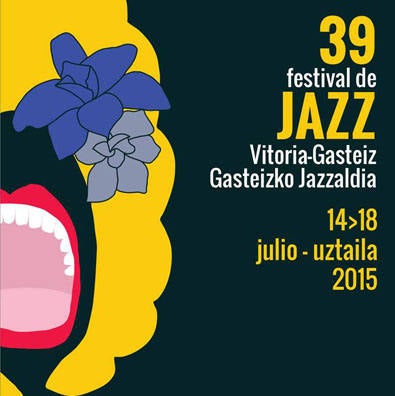 Cartel del 2015 del Festival de Jazz de Vitoria