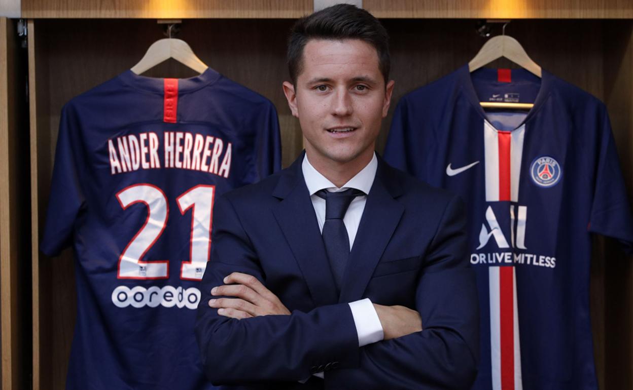 Ander Herrera ya es nuevo jugador del PSG
