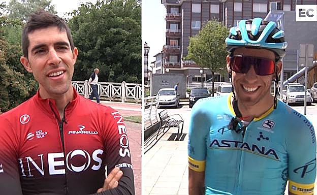 Castroviejo y Omar Fraile, durante el cuestionario.