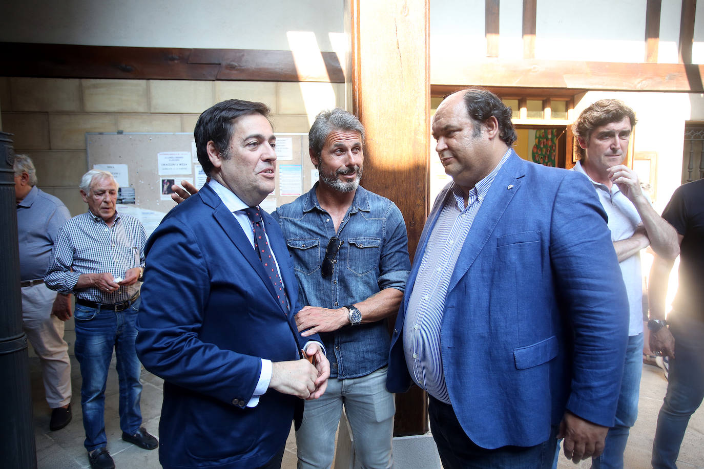 García Macua, Rafa Alkorta y Fernando San José.