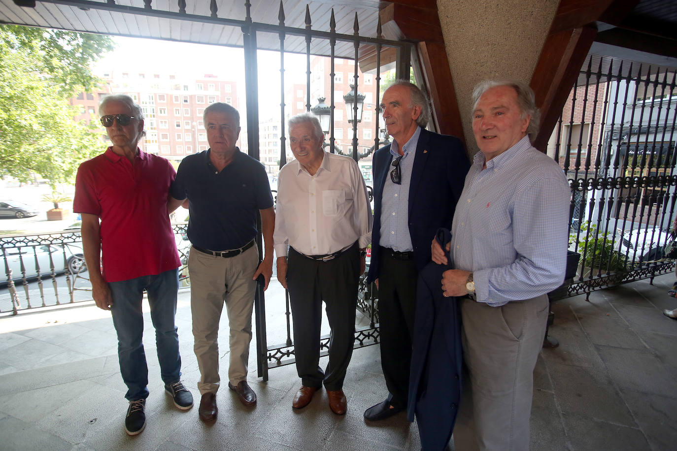 Miguel De Andrés, José Pablo Otaolea, Josep Maria Fusté, José Ángel Iribar e Ignacio Churruca.